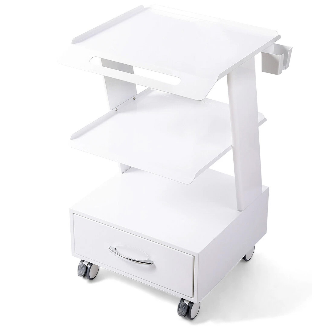 Carrello chirurgico i mobile odontoiatrico Dentech K2 con mobiletto portaoggetti