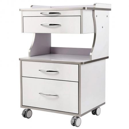 Carrello portastrumenti mobile odontoiatria Dentech G15 con 3 cassetti
