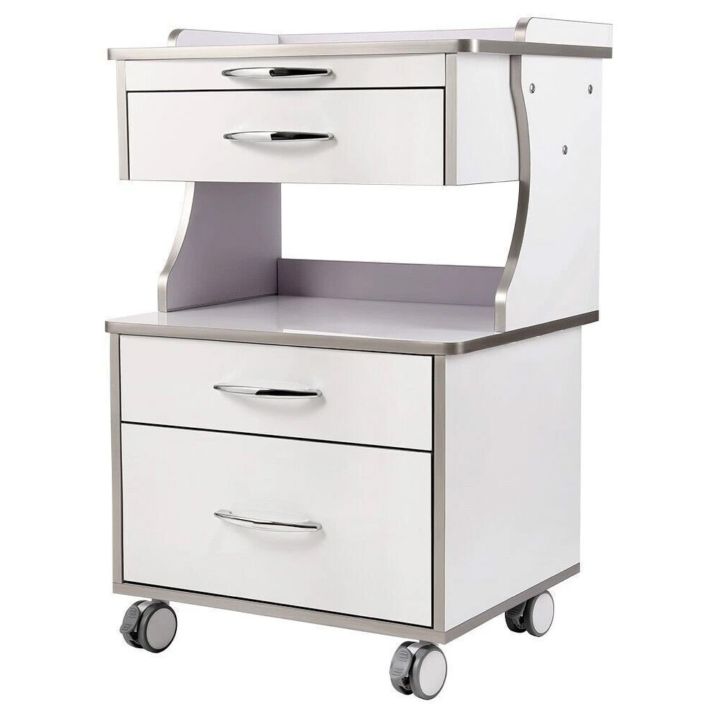 Carrello portastrumenti mobile odontoiatria Dentech G15 con 3 cassetti
