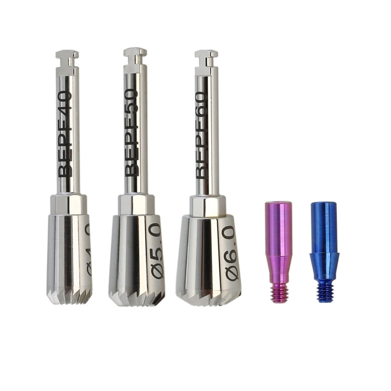 Kit profilore osseo implantare 4.0 5.0 6.0 e kit di viti guida compatibile con Hiossen OSSTEM