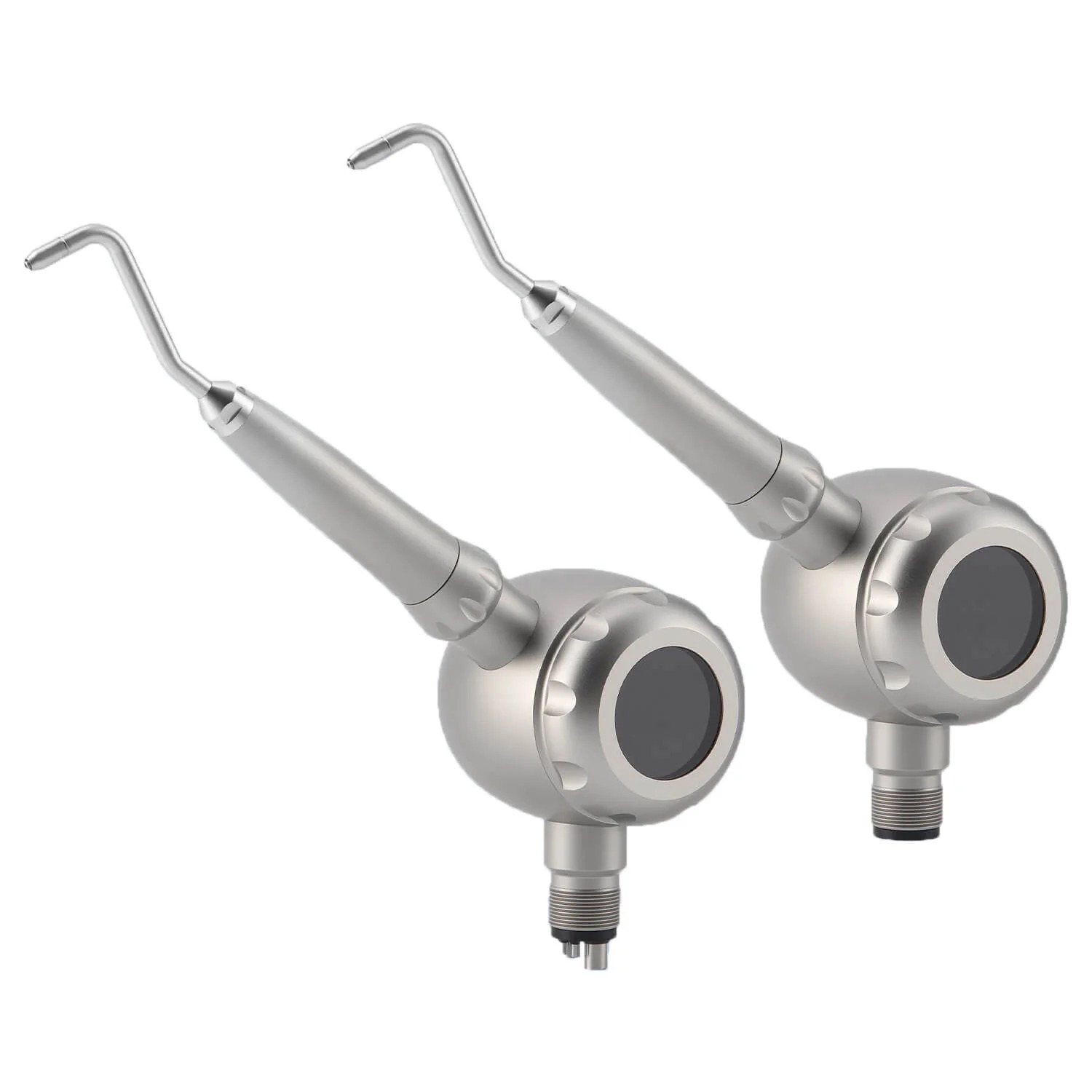 Sbiancatore air prophy odontoiatrico interamente in metallo, 2/4 fori