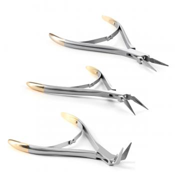 Pinzette per radici residue dentali estrazione denti Dritte/Curve 45°/90°