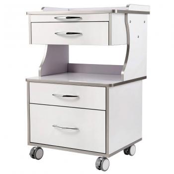 Carrello portastrumenti mobile odontoiatria Dentech G15 con 3 cassetti