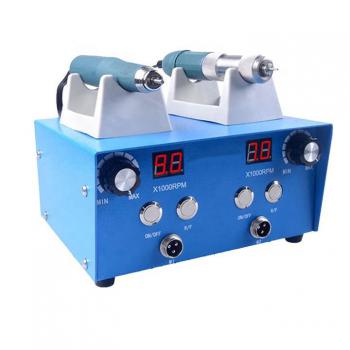 Micromotore brushless per laboratorio odontotecnico AI-TE® AT-CM-38 con manipolo AT-A4 e AT-A7