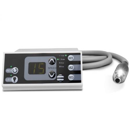 Micromotore elettrico portatile dentale WJ W90 tipo E con luce LED