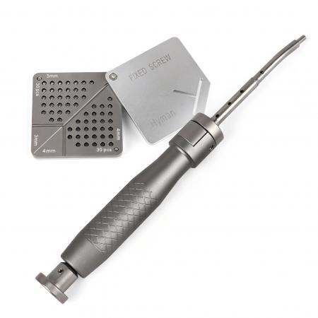 Sistema di fissaggio a membrana SEGMA, con 30 chiodini da 3 mm / 4 mm per FGG e GBR