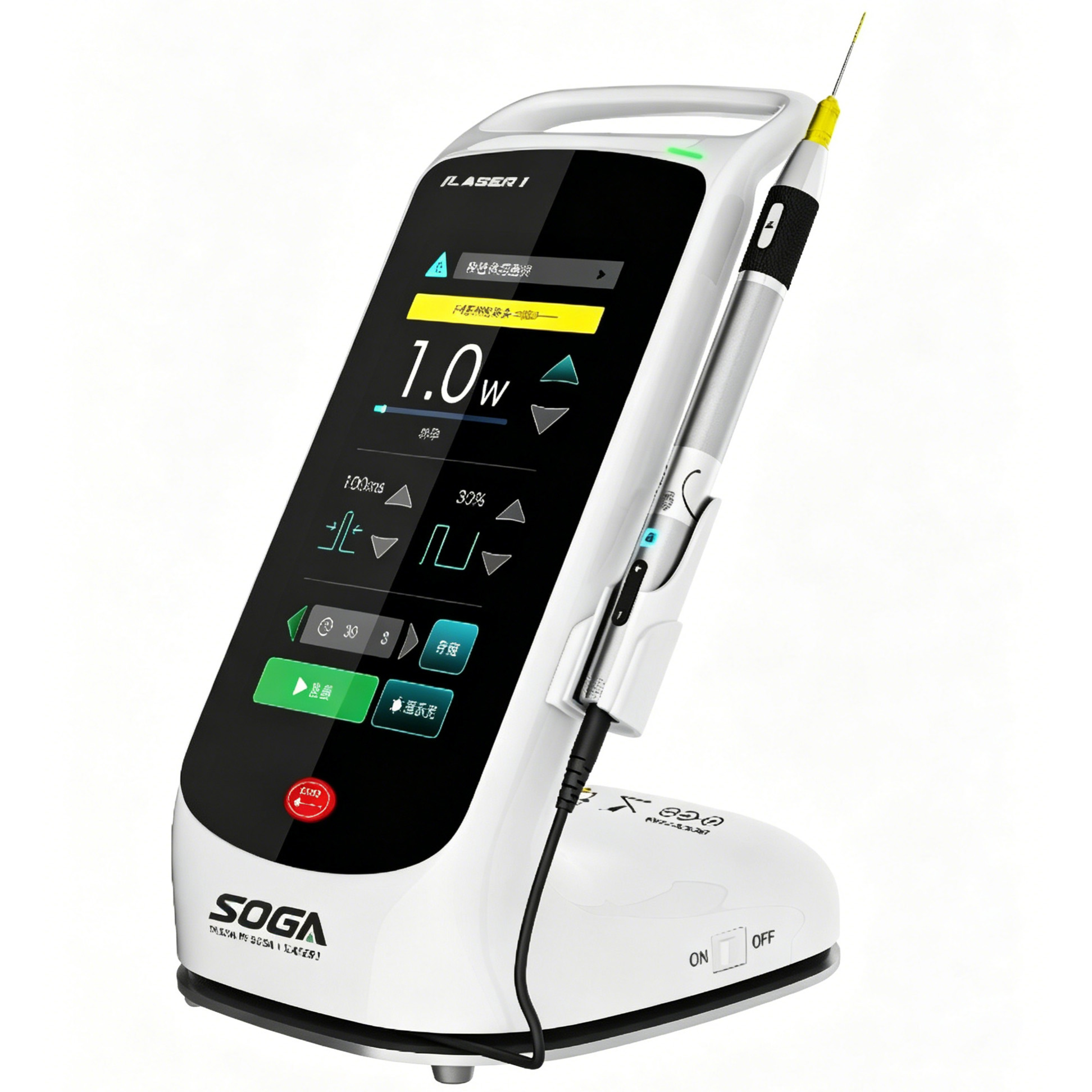SOGA iLaser I Penna laser a diodo dentale, 980 nm, 0,5 W-8 W