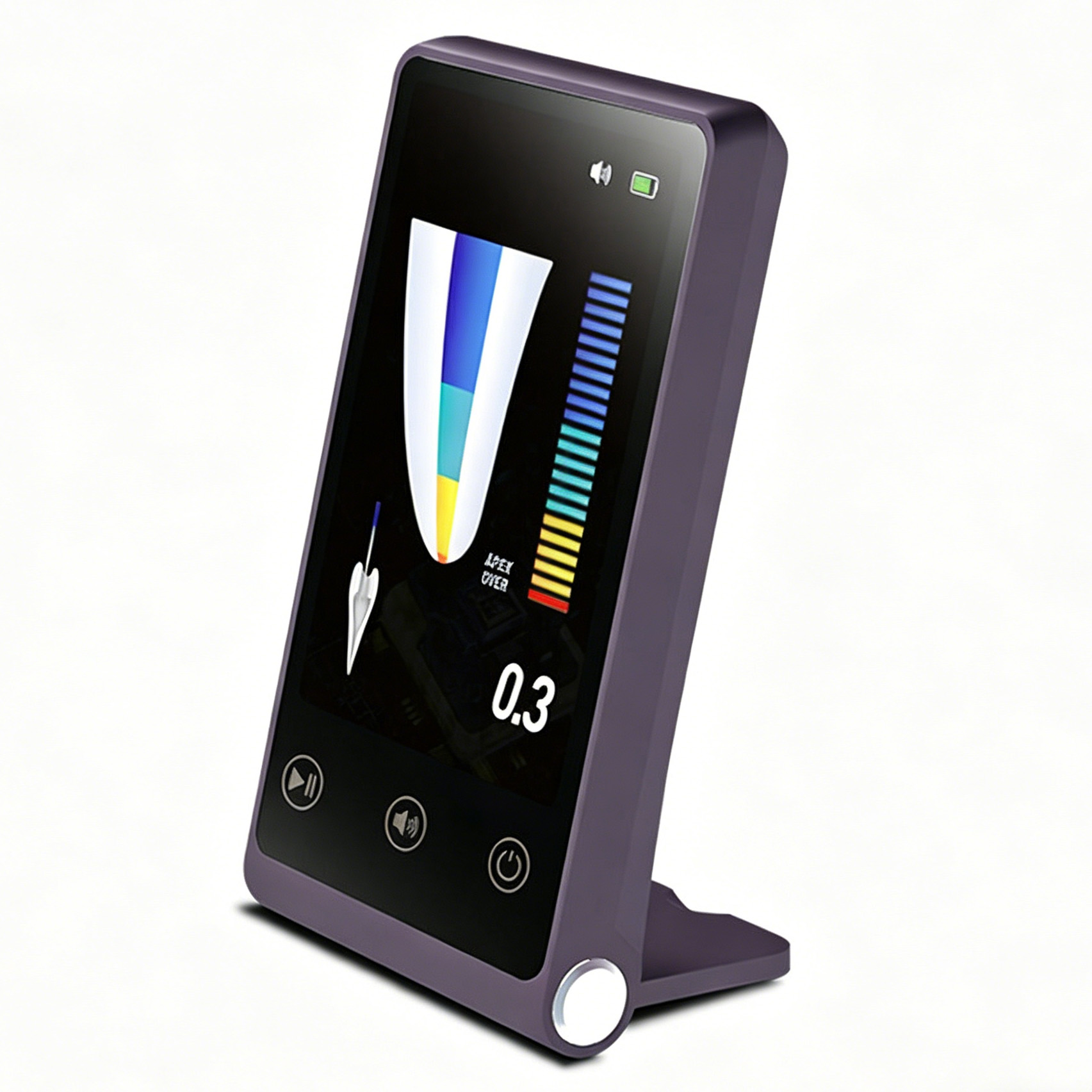 Mecoo R7 localizzatore apicale dentale pieghevole con schermo TFT da 3,5 pollici