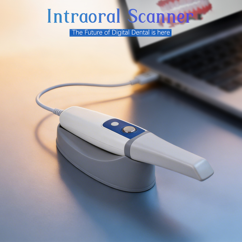 Scanner intraorale 3D dentale M108, sorgente luminosa a LED, senza polvere e antiappannamento