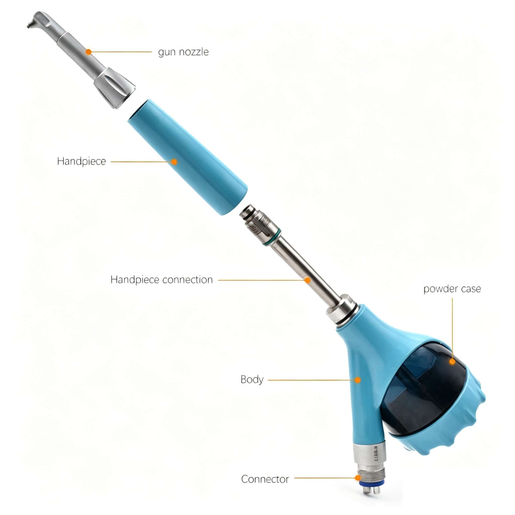 3H T7 lucidatore odontoiatrico airflow (sopragengivale + sottogengivale)