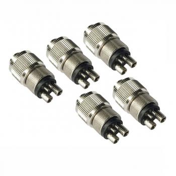 Adattatore di fori per turbina dentale (4 fori a 2 fori)