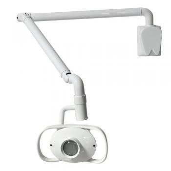 Lampada per esame otorinolaringoiatrico (a parete) con braccio di supporto