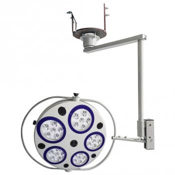 Lampada LED chirurgica dentale da 25 W, luce senza ombre, 5 fori (montaggio a soffitto)