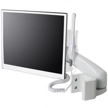 Telecamera intraorale dentale WIFI da 8 milioni di pixel con monitor da 17'' + supporto per poltrona odontoiatrica