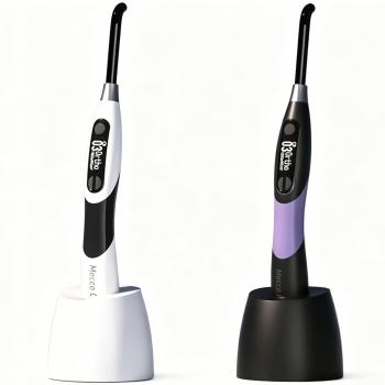 Mecco Q8 Lampada polimerizzatrice LED dentale con illuminometro
