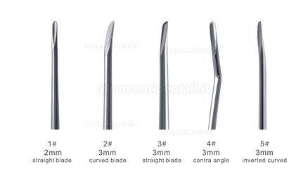 Leve odontoiatriche - Maniglia in plastica con scatola sterilizzatrice