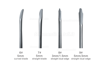 Leve odontoiatriche - Maniglia in plastica con scatola sterilizzatrice