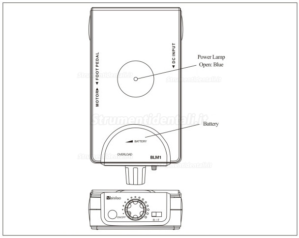 Maisilao® M1 Micro motore portatile 30,000 RPM