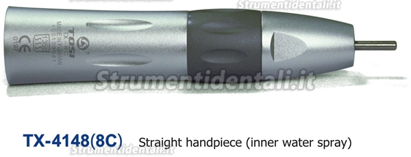 Tosi® TX-414(C) Kit della Contrangolo e manipolo e micromotore pneumatico (Autoalimentato LED, Frese φ1.6mm)