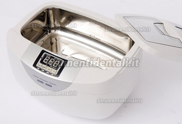 JeKen® CD-4820 Lavaggio ad Ultrasuoni 2.5L con Minutrie e riscaldatore