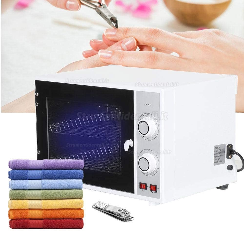 25L UV Ozono Sterilizzatore Disinfezione Armadio Caldo Riscaldatore per Manicure Parrucchiere Salone di Bellezza Hotel Spa