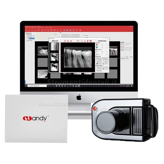 Portable Dental X ray Machine AD-60P + Handy HDR 500 Dental X-ray Sensor