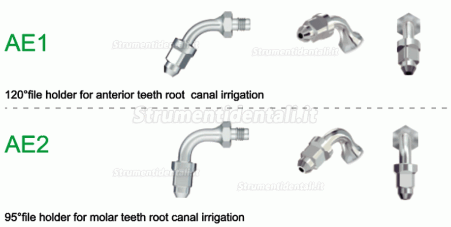 5Pz Refine® Inserti ablatore ultrasuoni A1 A2 AE1 AE2 Compatible con manipolo ablatore ad ultrasuoni Amdent LM