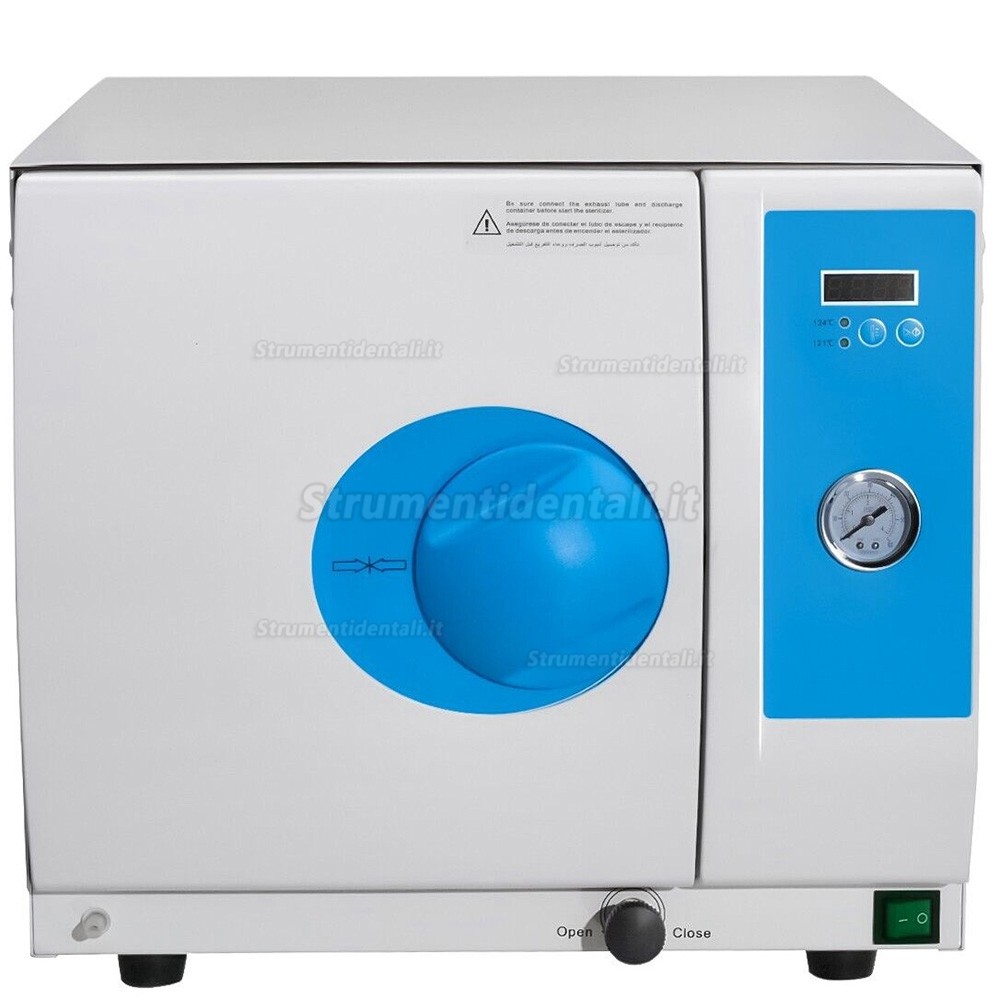 Sterilizzatore a vapore per autoclave odontoiatrica 18L E118 Classe N