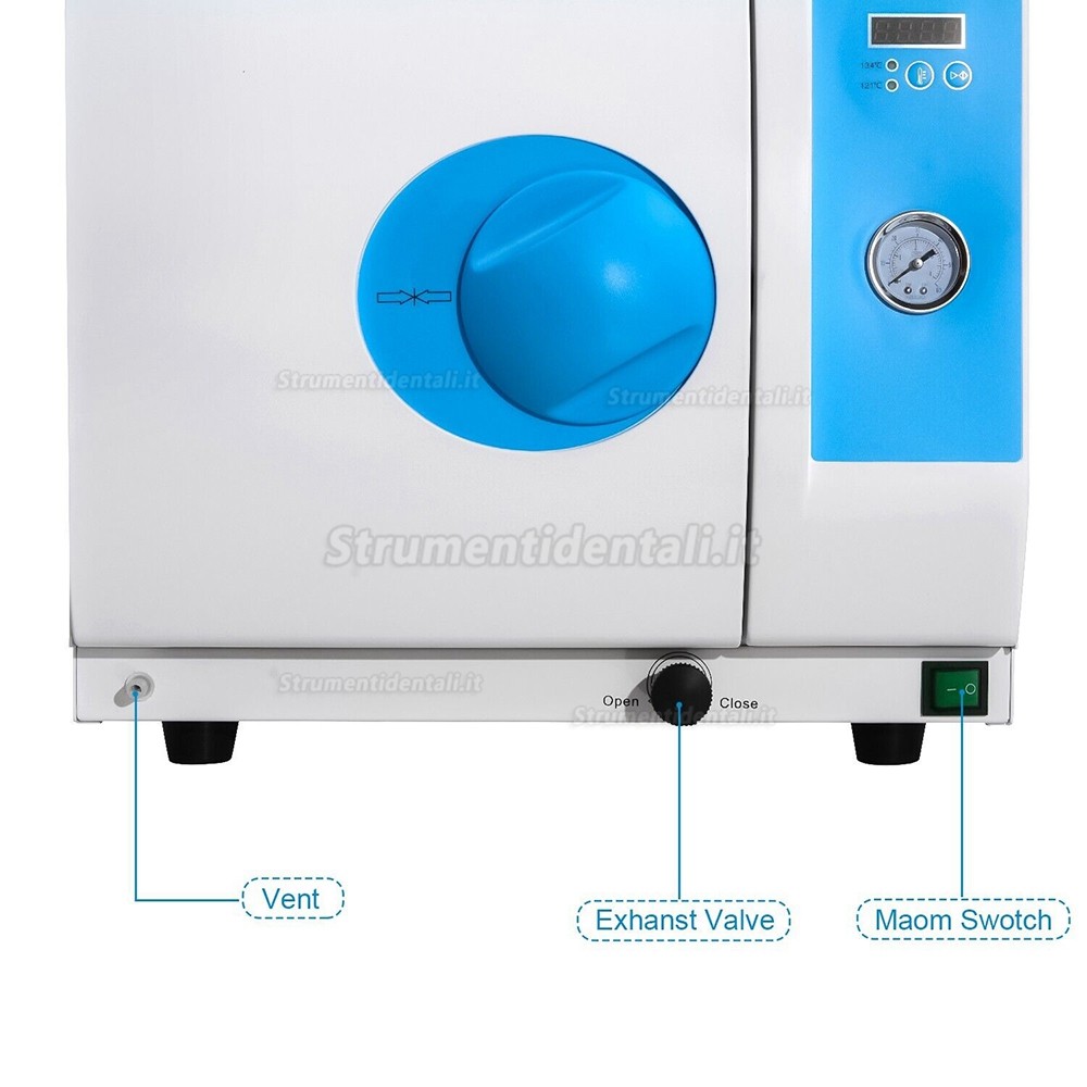 Sterilizzatore a vapore per autoclave odontoiatrica 18L E118 Classe N