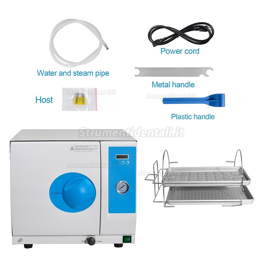 Sterilizzatore a vapore per autoclave odontoiatrica 18L E118 Classe N