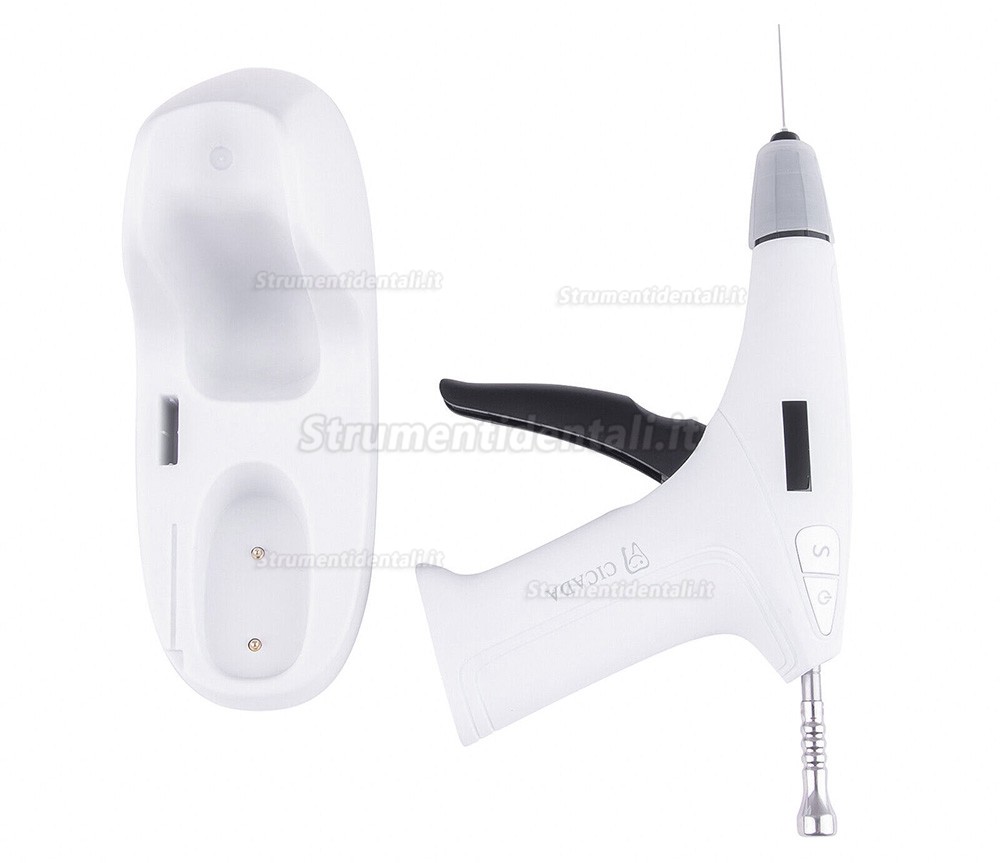 Sistema di otturazione gutta-percha CICADA DT-Fill (Penna per otturazione + Pistola per otturazione) Sistema di otturazione gutta-percha CICADA DT-Fill (Penna per otturazione + Pistola per otturazione)