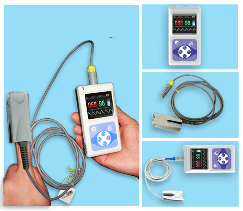 COMTEC® CMS 60D Pulsossimetro da dito da tasca