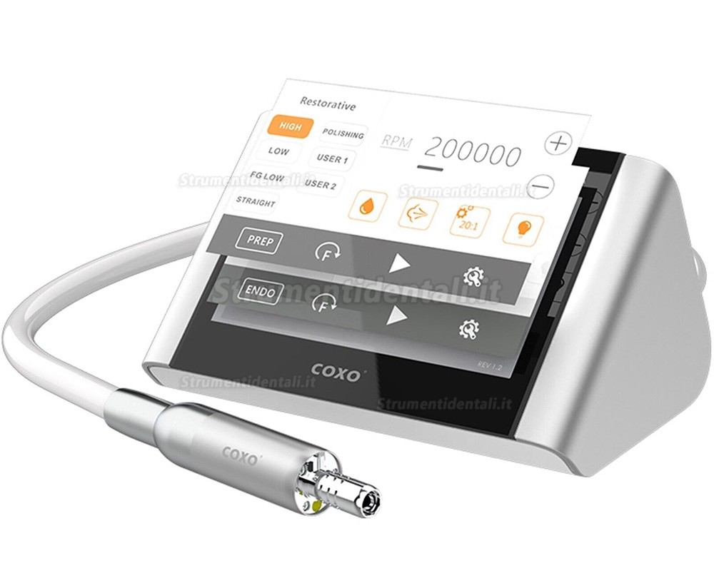 Kit Motore Endodontico COXO C-PUMA Master (con contrangolo 1:5 + manipolo endo 6:1) Kit Motore Endodontico COXO C-PUMA Master (con contrangolo 1:5 + manipolo endo 6:1)