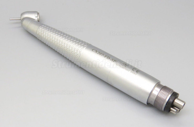 YUSENDENT CX207-FD-SP Manipolo dentale di 45°a LED auto-illuminazione con generatore 2/4 fori