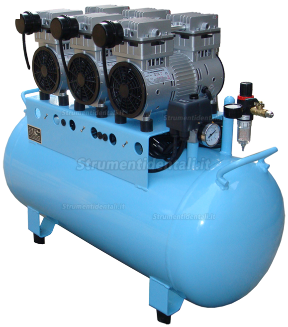 BEST® DB-203 90 litri compressore odontoiatrico silenziato senza olio 2250w