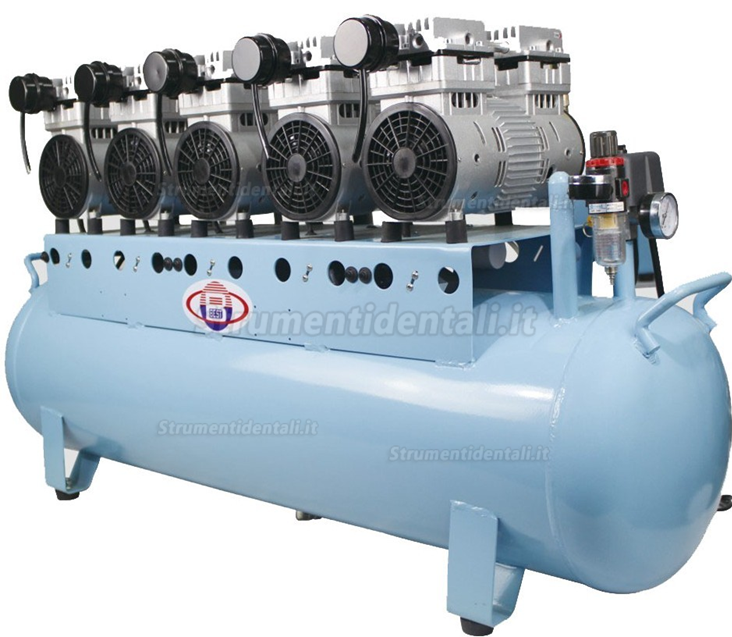 BEST® DB-205 180 litri compressore dentista ultra-silenzioso senza olio BEST® DB-205 180 litri compressore dentista ultra-silenzioso senza olio