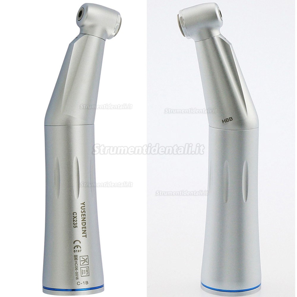 Yusendent CX235-1B Contrangolo anello blu 1:1 Odontoiatrico Yusendent CX235-1B Contrangolo anello blu 1:1 Odontoiatrico