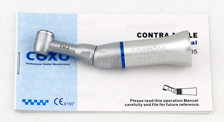 YUSENDENT CX235C1-4 contrangolo dentale a bassa velocità 1:1 a pulsante