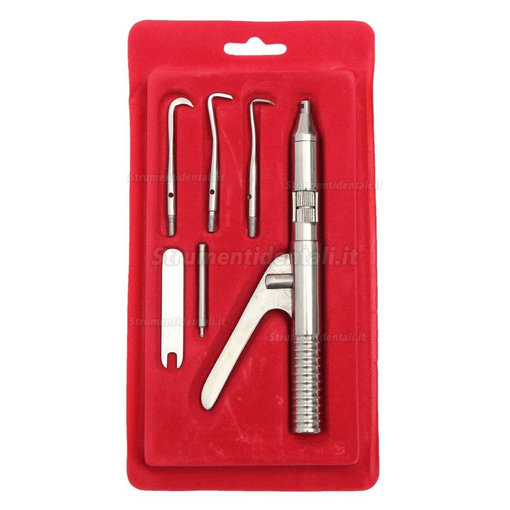 Levacorone automatico (strumento per rimuovere corone e ponti) + punte 1-2-3