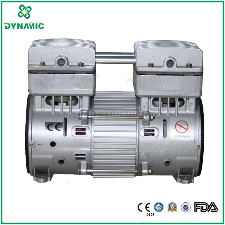 Dynamic DA7003 Compressore senza olio silenziato odontoiatrico 2250W 70L