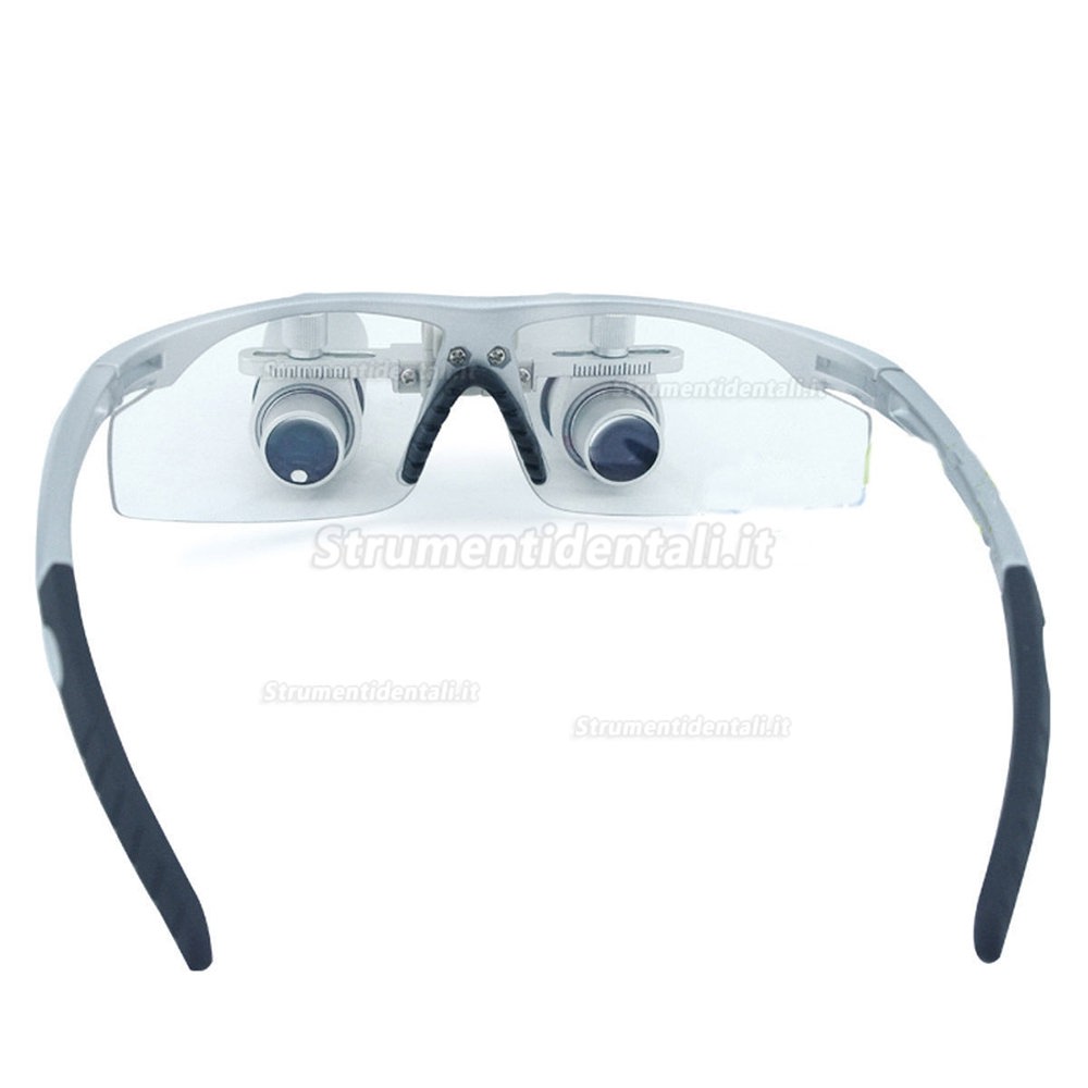 Ymarda 5.0X occhiali ingrandimento dentista occhialini medici binoculari