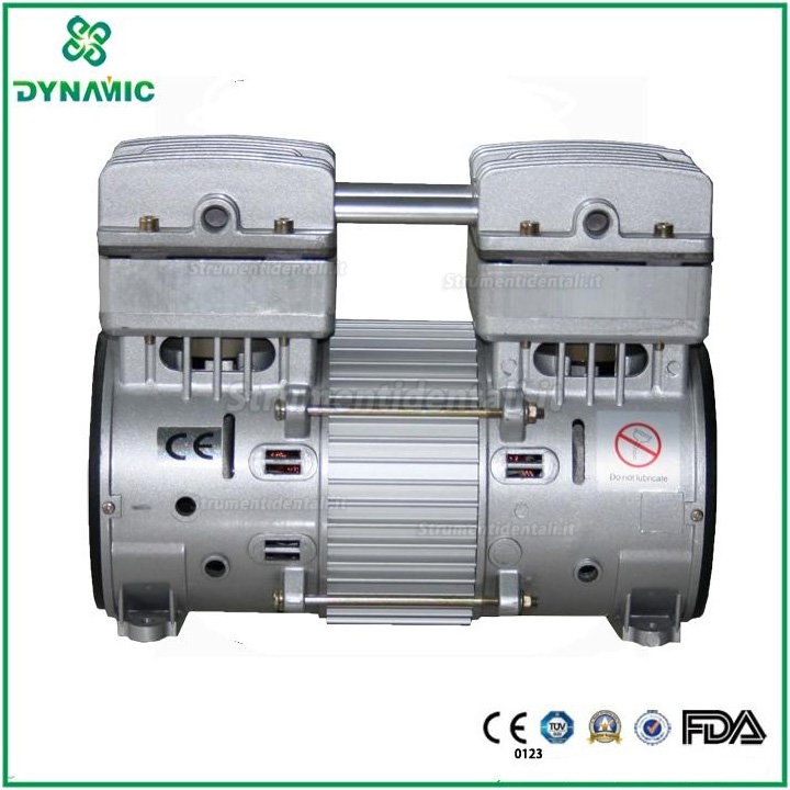 DYNAIR DA7002D Compressore d'aria silenzioso senza olio con essiccatore d'aria 207L/min 1100W