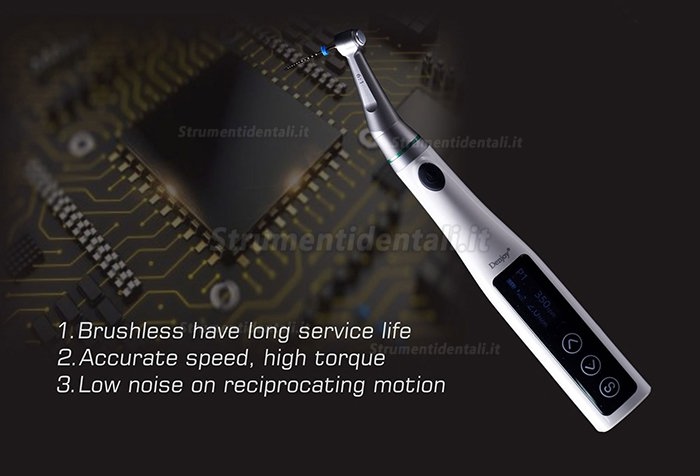 Denjoy Ai-Mate Senza spazzole Micromotore endodontico contrangolo 6: 1 con localizzatore d'apice