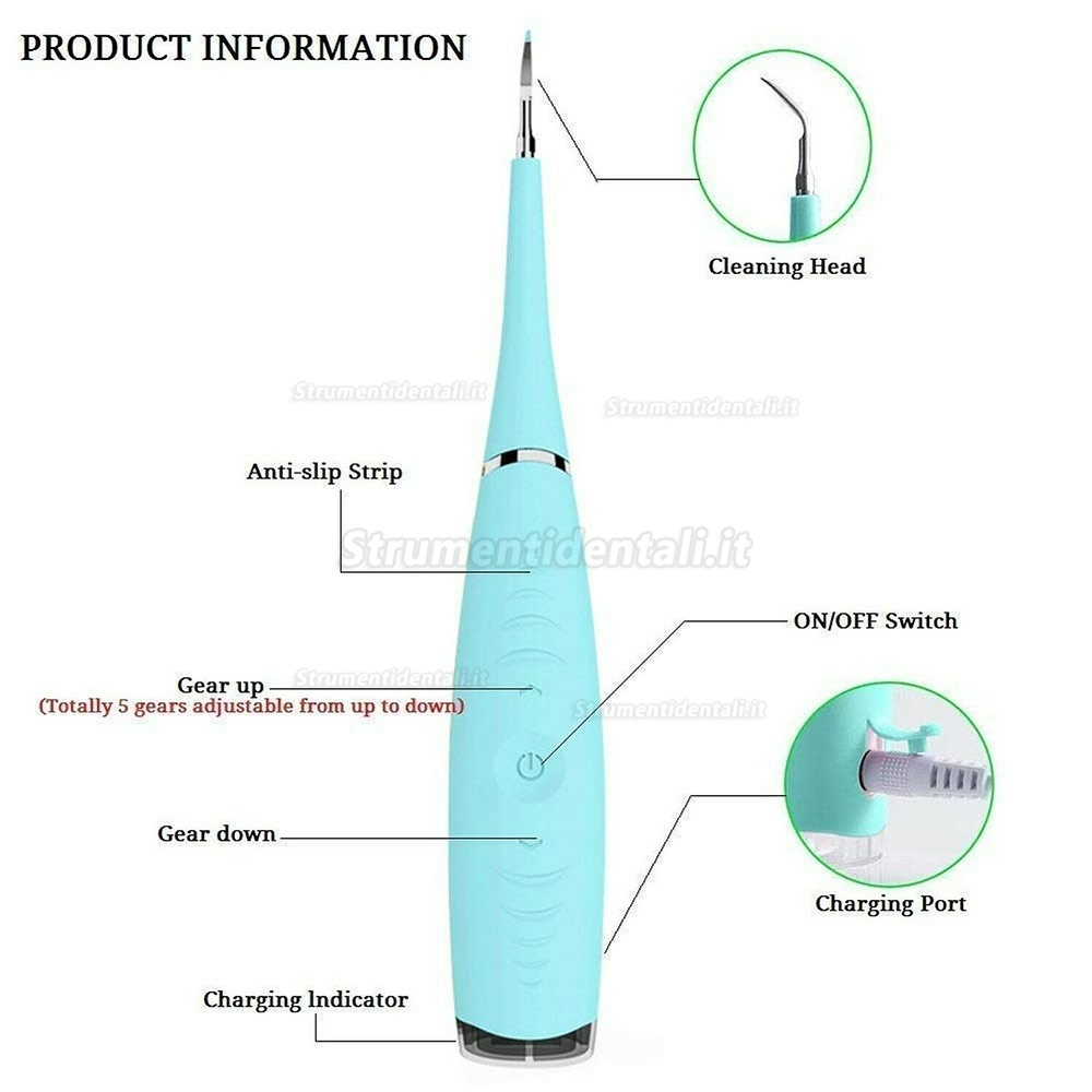 Strumento per presa tirante interno a basso profilo 30-42 mm - Denti