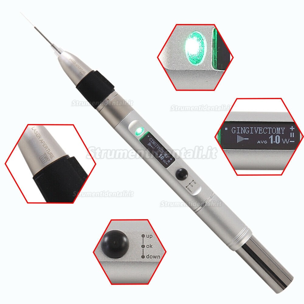Penna laser a diodi in odontoiatria 400μm per Odontoiatri e