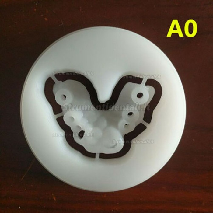 5 pz/lotto disco in pmma 98*12mm dental (fresatrice del sistema CAD/CAM Wieland)