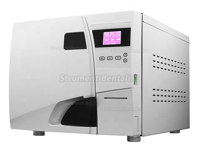 LAFOMED Autoclave per essiccazione sottovuoto da 23 litri Classe B con stampante