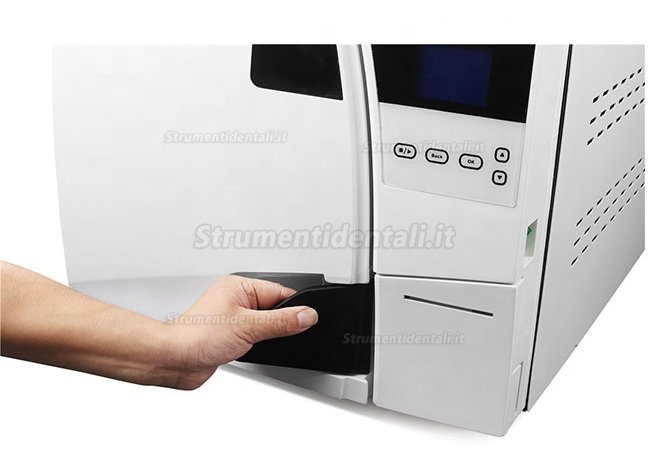 LAFOMED Autoclave per essiccazione sottovuoto da 23 litri Classe B con stampante