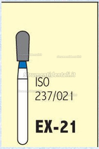FG EX-21 1.6mm Frese diamantate odontoiatrico 100 pz
