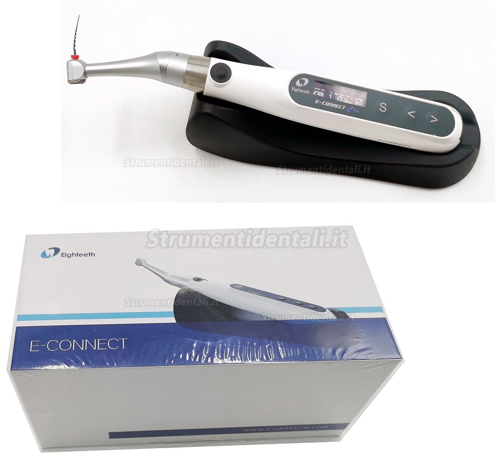Eighteeth E-Connect Pro Micromotore endodontico compatibile con E-PEX Pro Eighteeth E-Connect Pro Micromotore endodontico compatibile con E-PEX Pro
